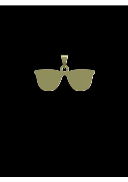 14 Ayar Altın Gözlük Kolye Ucu 0.3 Gr, KC17296 Kodlu fiyatları