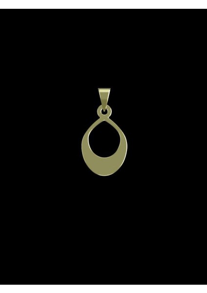 14 Ayar Altın Gözyaşı Damlası Kolye Ucu 0.3 Gr, KC12068 Kodlu fiyatları