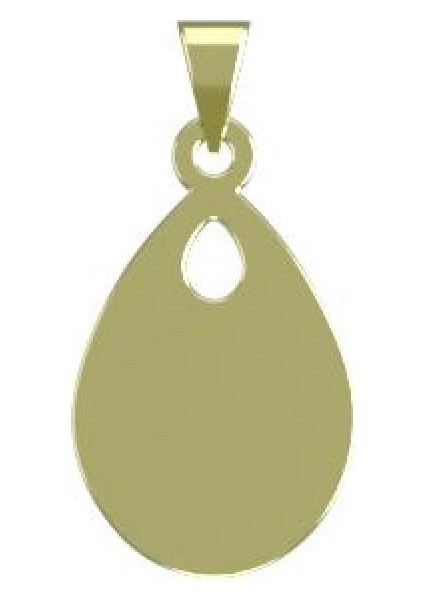 14 Ayar Altın Gözyaşı Damlası Kolye Ucu 0.3 Gr, KC11927 Kodlu modelleri