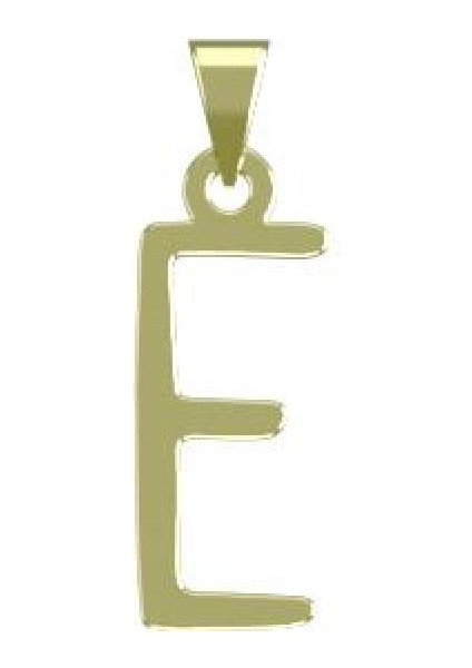 14 Ayar Altın E Harfi Kolye Ucu 0.3 Gr, KC17176 Kodlu modelleri