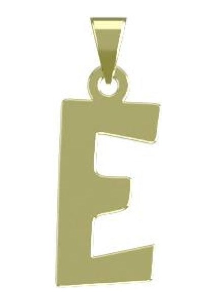 14 Ayar Altın E Harfi Kolye Ucu 0.3 Gr, KC16671 Kodlu modelleri