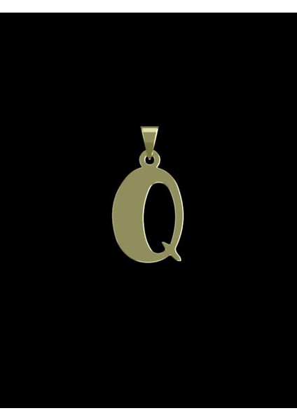 14 Ayar Altın Q Harfi Kolye Ucu 0.3 Gr, KC16647 Kodlu fiyatları
