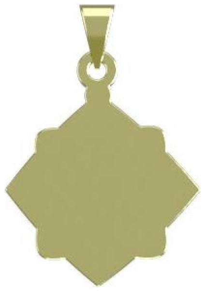 14 Ayar Altın Eşkenar Dörtgen Kolye Ucu 0.3 Gr, KC13020 Kodlu modelleri