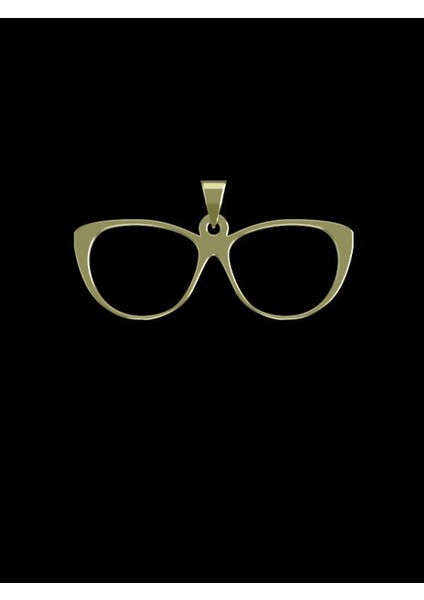 14 Ayar Altın Gözlük Kolye Ucu 0.3 Gr, KC17321 Kodlu fiyatları