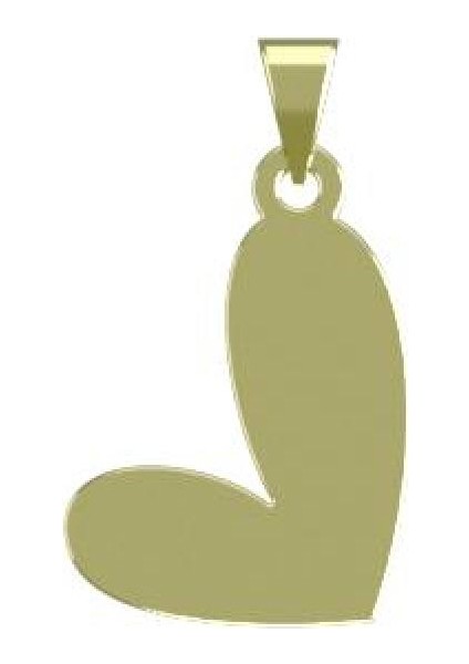 14 Ayar Altın Kalp Kolye Ucu 0.3 Gr, KC17807 Kodlu modelleri