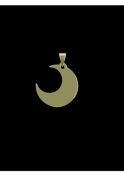 14 Ayar Altın Ay Kolye Ucu 0.3 Gr, KC11859 Kodlu fiyatları