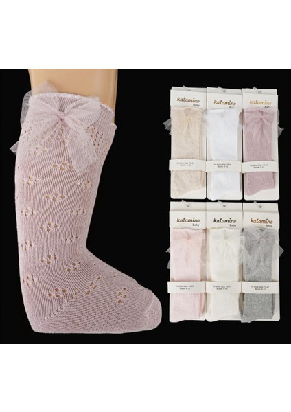 Niblo Aks. File Bebek Çorabı 1 Çift