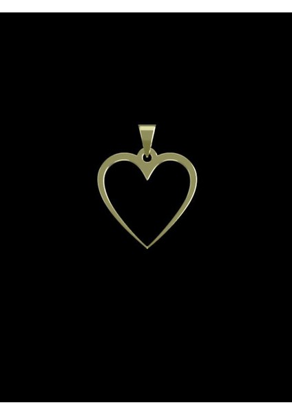 14 Ayar Altın Kalp Kolye Ucu 0.3 Gr, KC17776 Kodlu fiyatları