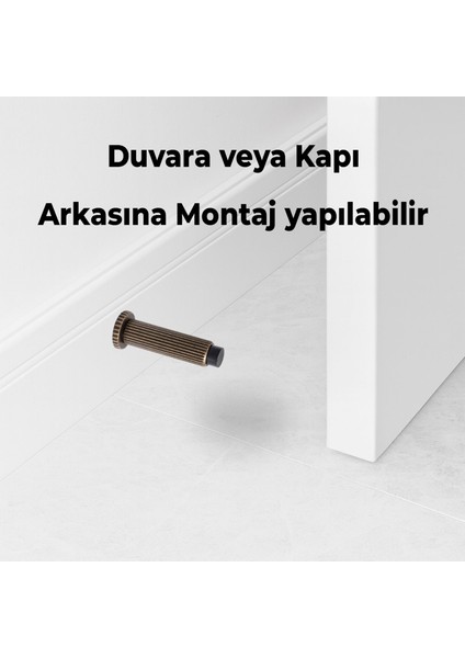 Kapı Stoperi Tamponu Eskitme Antik Vidalı Metal Tutacağı Tutucu Kapı Arkası Duvar Kolu Stopu Takozu fiyatları