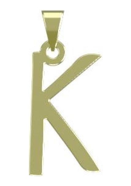 14 Ayar Altın K Herfa Kolye Ucu 0.3 Gr, KC16844 Kodlu modelleri