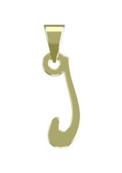 14 Ayar Altın J Harfi Kolye Ucu 0.3 Gr, KC17116 Kodlu modelleri