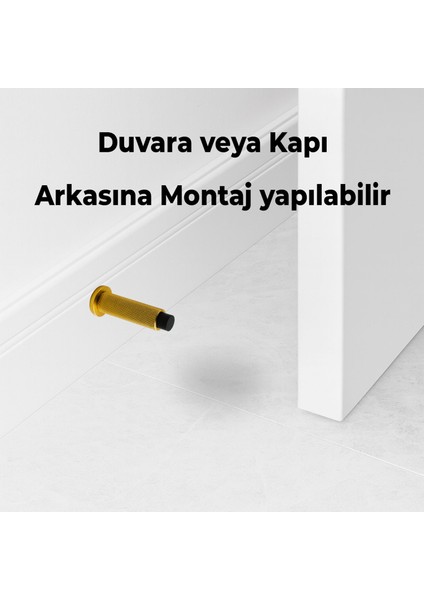 Kapı Stoperi Tamponu Gold Altın Vidalı Metal Tutacağı Tutucu Kapı Arkası Duvar Kolu Stopu Takozu fiyatları