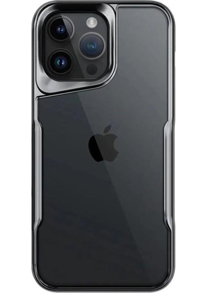 iPhone 15 Pro Kılıf Boyi Silikon Kapak - Titan Gri - NX7701-3681