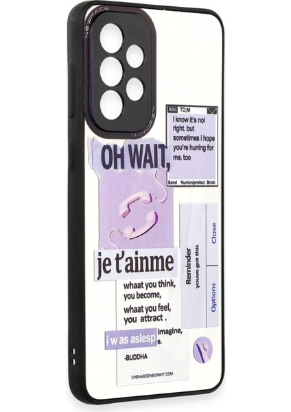 Samsung Galaxy A73 5g Kılıf Mirror Desenli Kapak - Mirror - 4 - NX4399-6286