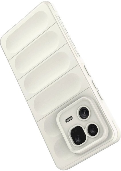 Xiaomi Mi 13 Kılıf Optimum Silikon - Krem - NX1677-9969 modelleri