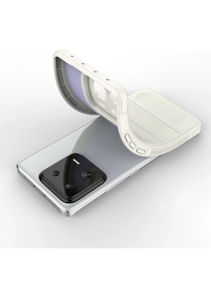 Xiaomi Mi 13 Kılıf Optimum Silikon - Krem - NX1677-9969 fırsatları