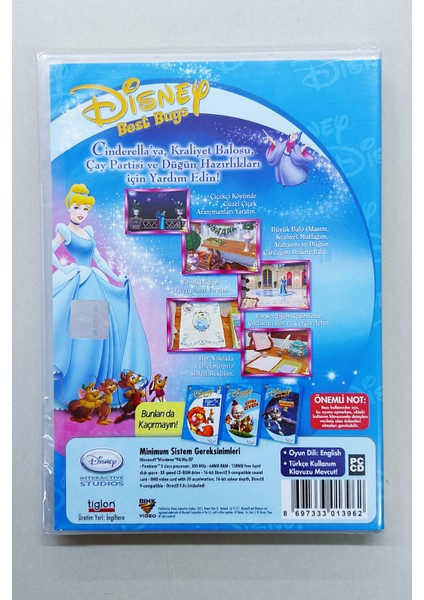 Cinderella Kraliyet Düğünü Pc CD Bilgisayar Oyunu fırsatları