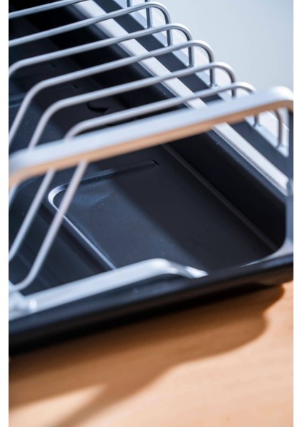 42.5 cm Alüminyum Bulaşıklık, Gri, Dayanıklı ve Hafif Tasarım fırsatları