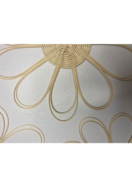 Haki Rattan Bambu Hasır Bohem Duvar Süsü ve Sepet Seti, Şık ve Doğal Dekorasyon fiyatları