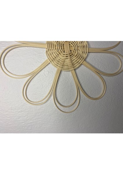 Haki Rattan Bambu Hasır Bohem Duvar Süsü ve Sepet Seti, Şık ve Doğal Dekorasyon modelleri