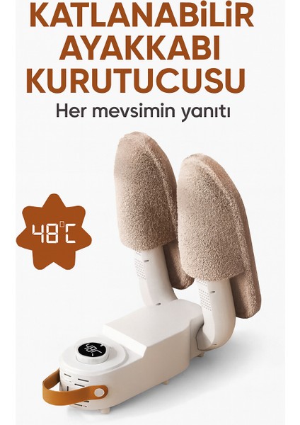 Katlanabilir Ayakkabı Kurutucu ve Koku Giderici