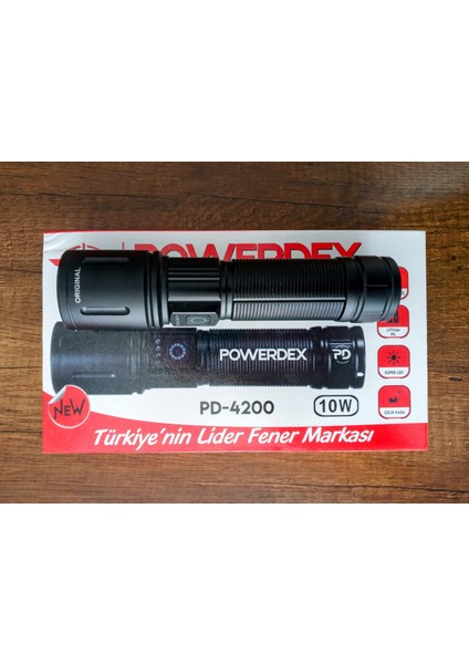 PD-4200 10W Şarjlı El Feneri fiyatları