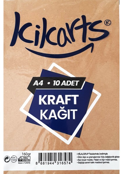 - Kraft Kağıt A4-160 gr