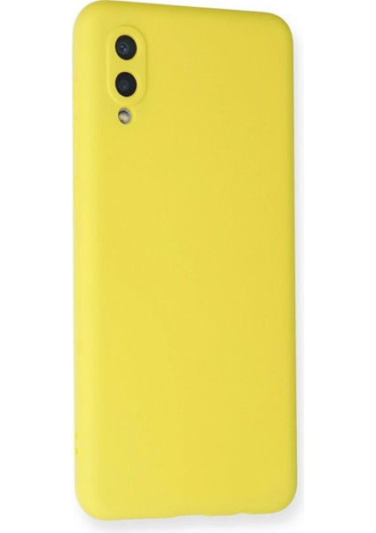 Samsung Galaxy A02 Kılıf Nano Içi Kadife Silikon - Sarı - NX4419-3986 fiyatları