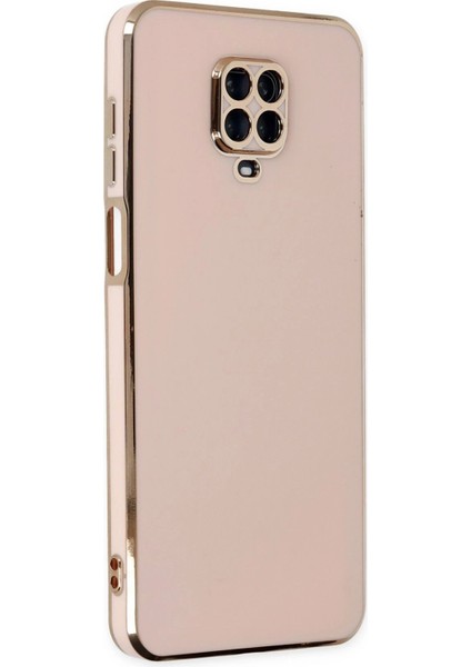 Xiaomi Redmi Note 9 Pro Kılıf Volet Silikon - Pembe - NX2297-2436