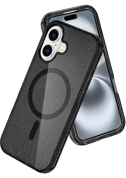 Apple iPhone 16 Star Magsafe Kapak - Siyah - NX1356-6603