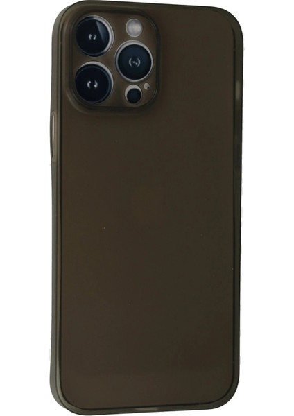 iPhone 13 Pro Kılıf Pp Ultra Ince Kapak - Gri - NX7432-3725 modelleri