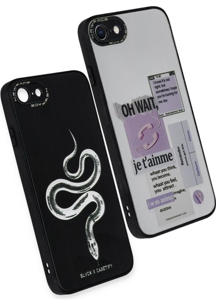 iPhone 7 Kılıf Mirror Desenli Kapak - Mirror - 4 - NX6733-8638 modelleri