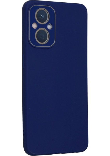 Oppo Reno 7 Lite Kılıf Lansman Glass Kapak - Sky Blue - NX1961-7726 modelleri