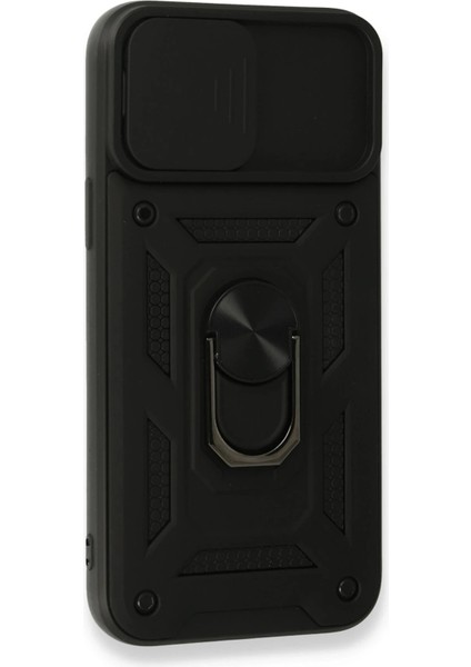iPhone 15 Pro Kılıf Pars Lens Yüzüklü Silikon - Siyah - NX2071-5197 modelleri