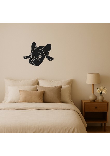 Detaylı Köpek Yüzü Dekoratif Tablo - NX7382-7795