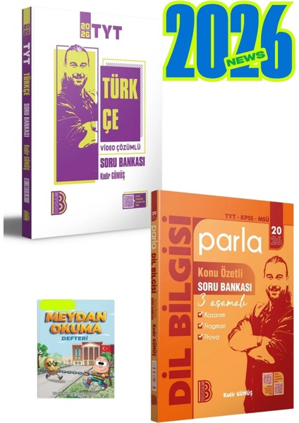 2026 Tyt Türkçe Soru Bankası Taktiklerle Dil Bilgisi Soru 2 Li Set