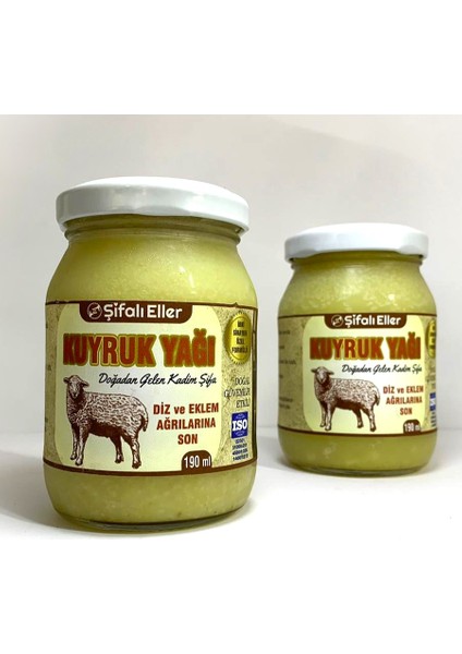 Kuyruk Yağı Kremi 190 ml fiyatları