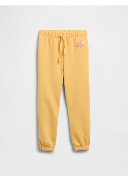Kız Bebek Hardal Gap Relaxed Gap Logo Pull-On Jogger