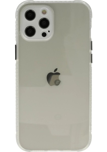 iPhone 12 Pro Kılıf Miami Şeffaf Silikon - Şeffaf - NX4892-5084