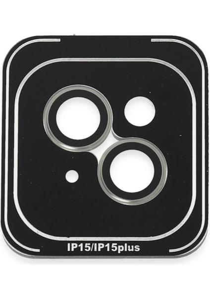 iPhone 15 Pvd Metal Kamera Lens - Yeşil - NX1164-5372