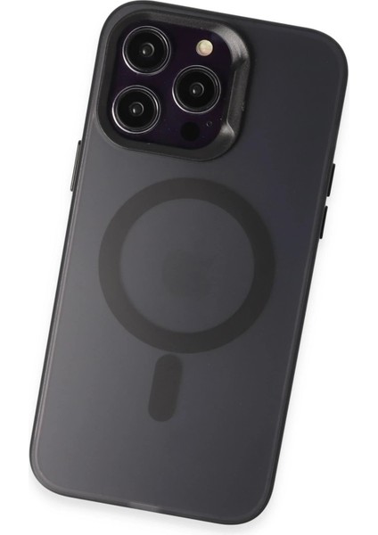 iPhone 15 Pro Kılıf Mateks Magsafe Kapak - Siyah - NX9313-1432 modelleri
