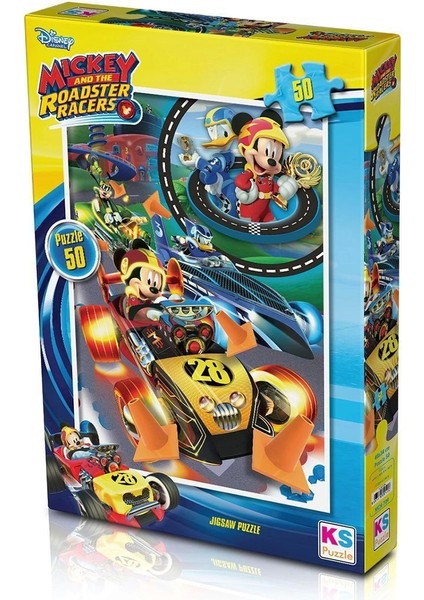 MCH709 Mickey Mouse / 50 Parça Puzzle