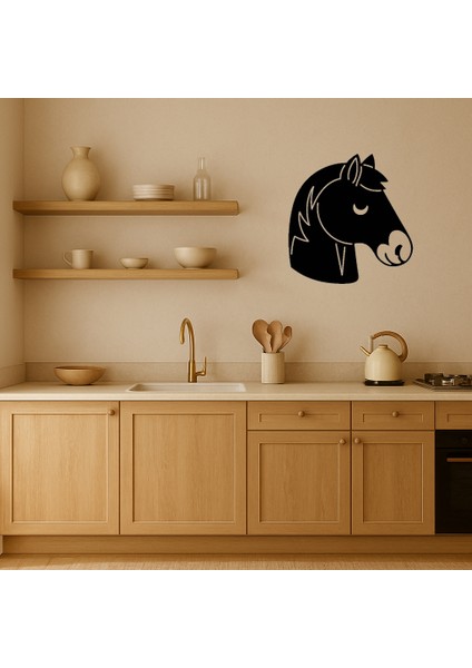 At Yüzü Temalı Dekoratif Tablo - NX5192-6956 fiyatları