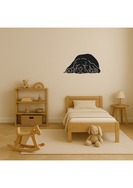 Uyuyan Köpek Dekoratif Tablo - NX8177-3185 modelleri