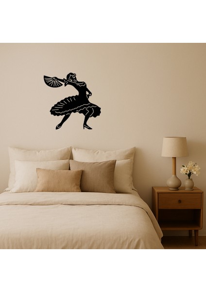 Dans Eden Emoji Kadın Dekoratif Tablo - NX4440-3025