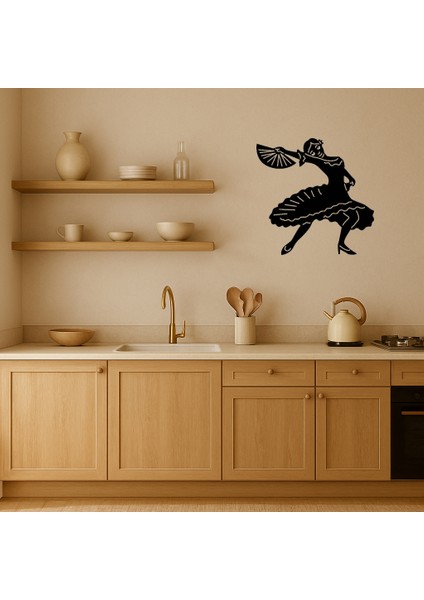 Dans Eden Emoji Kadın Dekoratif Tablo - NX4440-3025 fiyatları