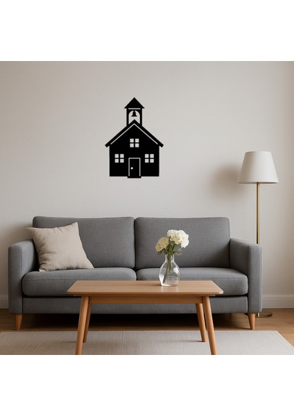 Soyut Ev ve Yapı Dekoratif Tablo - NX6666-2018 fırsatları