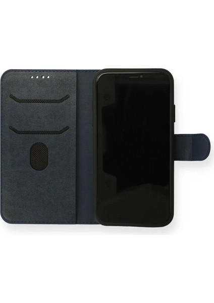 iPhone 13 Mini Kılıf Trend S Plus Kapaklı Kılıf - Lacivert - NX4734-3074 fiyatları