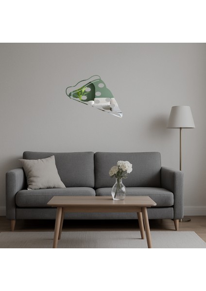 Sanatsal Pizza Dilimi Dekoratif Aynalı Tablo - NX5270-6501 indirimleri