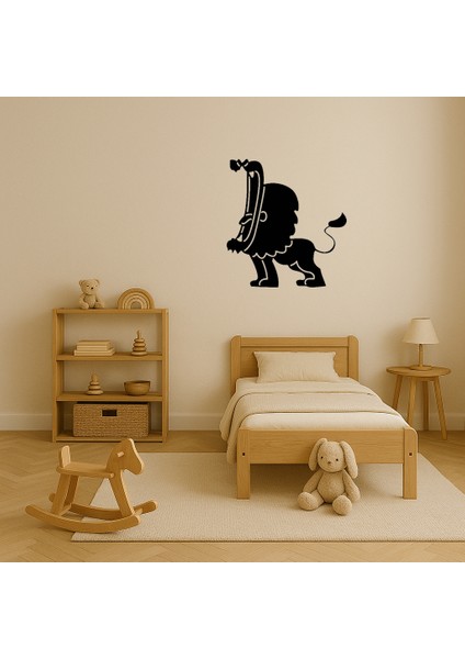 Kükreyen Aslan Dekoratif Duvar Tablosu - NX5745-3129 modelleri